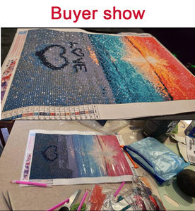 <span class=keywords><strong>Kit</strong></span> <span class=keywords><strong>de</strong></span> <span class=keywords><strong>point</strong></span> <span class=keywords><strong>de</strong></span> <span class=keywords><strong>croix</strong></span> <span class=keywords><strong>complet</strong></span> avec outils, cadeau idéal pour adultes, broderie diamantée sur tissu à motif <span class=keywords><strong>de</strong></span> plumes <span class=keywords><strong>de</strong></span> paon vibrantes et <span class=keywords><strong>de</strong></span> fleurs - Product Image 5