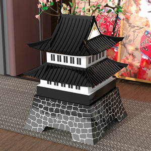 Restaurant japonais de hot pot et de barbecue, style Instagram, avec un magnifique aménagement à plusieurs niveaux. - Product Image 1
