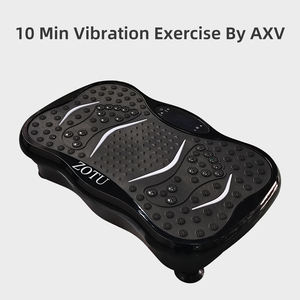 Plateforme vibrante ZOTU pour tout le corps <span class=keywords><strong>avec</strong></span> 99 niveaux réglables, 3 zones de vibration, télécommande et contrôle tactile pour l'exercice et le tonification musculaire - Product Image 2