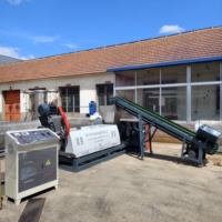 Granulateur plastique entièrement automatique pour la production de granulés de polypropylène/polyéthylène