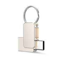 Flashdisk USB Type C OTG 3.0 16GB 32GB 8GB 64GB 128GB Metal Mini Flash Drive 4GB 8GB USB Flash Disk 2.0 Metal USB C Pendrive