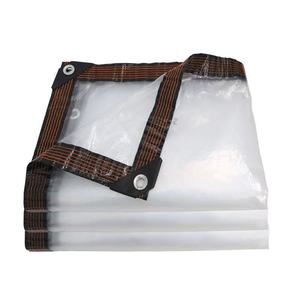 Da Hao Transparent PE Tarpaulin 2x2m Rainproof Windproof Heat Insulating Outdoor Cover - Product Image 1
