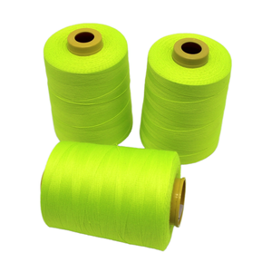 Aramide 1313 ignifuge 30S/3 Fluorescent jaune bleu foncé uniforme de pompier avec fil à coudre résistant à la chaleur pour une utilisation en forêt