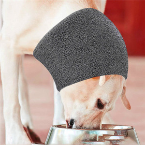 Couvre-oreilles pour chien gris, violet, bleu, couvre-oreilles élastiques chauds pour l'hiver, pour chiens S M L - Product Image 4