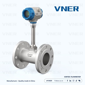 Medidor de Fluxo Vortex OEM em Aço Inoxidável para Caldeira a Vapor, Gás, Ar, Água e Óleo com Conexão Flangeada - Product Image 4