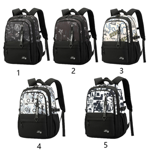 Sacs à <span class=keywords><strong>dos</strong></span> scolaires de luxe pour garçons, grande capacité, plusieurs poches, très demandés - Product Image 3