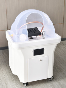 Lavabo Portátil para Terapia Capilar SPA con Almacenamiento de Agua, Reciclaje de Aguas Residuales, Circulación de Agua y Temperatura Constante para Salones - Product Image 3