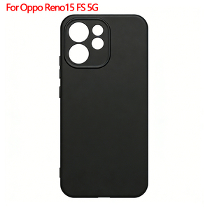 Cover in TPU Opaco all'Ingrosso, Custodia Morbida Satinata in Silicone per Telefono Cellulare Oppo Reno15 <span class=keywords><strong>FS</strong></span> 5G Nero - Product Image 4