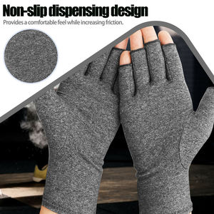 Sans doigts pour hommes et femmes, les symptômes de Tension musculaire, soulagent les douleurs articulaires, Compression, gants d'arthrite - Product Image 3