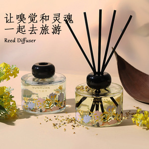 Yunhuan <b>Reed</b> <b>Diffuser</b> 200ml Floral Scented Home Fragrance Decor Bedroom Toilet Deodorizer Gift - Product Image 4