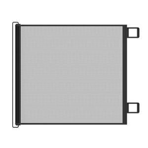 Nouvelle porte <span class=keywords><strong>extensible</strong></span> pour animaux de compagnie pour chats chiens sans perceuse barrière intérieure largeur réglable fournitures pour animaux de compagnie - Product Image 6