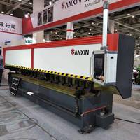 Machine à rainurer verticale automatique SANXIN de haute précision CNC à double rainure en V pour roulements d'engrenages et tôles métalliques de 1500 mm, coupe de 1 mm