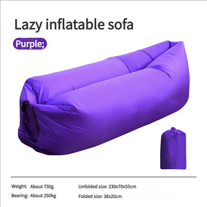 3-thứ hai <span class=keywords><strong>Inflatable</strong></span> lười biếng sofa không có máy bơm không khí cần thiết di động cho cắm trại ngoài trời đi bộ đường dài & bãi biển thư giãn - Product Image 6