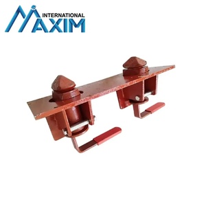 Cylindre de serrure de torsion de barre <span class=keywords><strong>d</strong></span>'épandage de conteneur double <span class=keywords><strong>camion</strong></span> rouge verrouillant solidement la connexion - Product Image 1