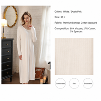Robe de pyjama pour femme élégante à col en V, dentelle florale contrastante, avec nœud central mignon et volants, livraison rapide OEM personnalisée