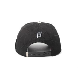 Wholesale High Quality Custom 5 Panel Cap 3D Embroidery With Metal <b>Pins</b> Suede Curved Brim Satin Lined Baseball <b>Hat</b> Rico Caps - Product Image 5
