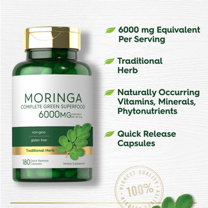 OEM disesuaikan bubuk daun kelor organik suplemen <span class=keywords><strong>Moringa</strong></span> jumlah besar kapsul untuk dewasa - Product Image 2