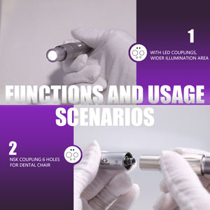 Testa di connessione rapida a 6 fori per <span class=keywords><strong>Handpiece</strong></span> dentale <span class=keywords><strong>N</strong></span> <span class=keywords><strong>S</strong></span> <span class=keywords><strong>K</strong></span>-parte di ricambio in fibra ottica per una connessione e una stabilità superiori - Product Image 3