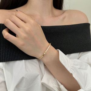 Dylam Finest 925 Sterling <b>Silver</b> Rhodium 18K Gold Plated Splicing Style Full Diamond 5A Zirconia Link Chain <b>Bracelet</b> <b>Bangles</b> - Product Image 3