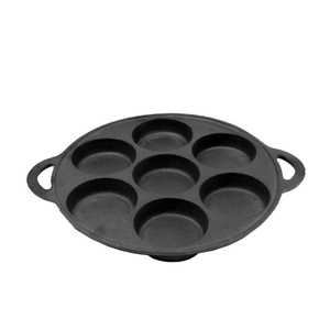 Wholesale High Quality Baking <strong>Pan</strong> 27CM <strong>Round</strong> Nonstick Cast Iron Cake <strong>Pan</strong> Pre-seasoned Baking Mold <strong>Egg</strong> Fry <strong>Pan</strong> - Product Image 1