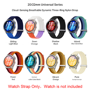 Correa de Reloj de Nailon de 22 mm/20 mm de Diseño OEM Lionorm, Transpirable, para <span class=keywords><strong>Huawei</strong></span> <span class=keywords><strong>GT</strong></span> <span class=keywords><strong>Runner</strong></span> <span class=keywords><strong>2</strong></span> GT6 GT5 Pro, Correas Deportivas de Secado Rápido - Product Image 2