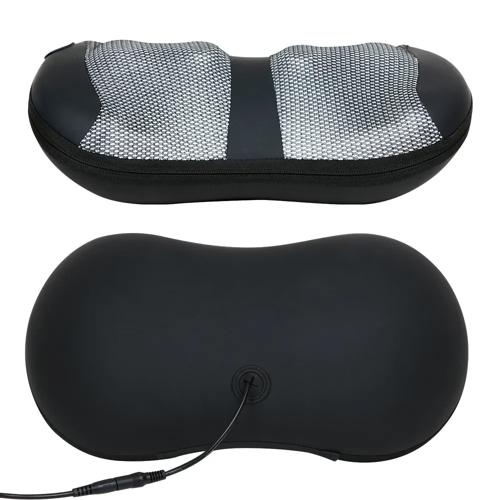 Popular Item Electric Shiatsu Body Head Back Neck Rechargeable Massage Pillow Use For Car And Home