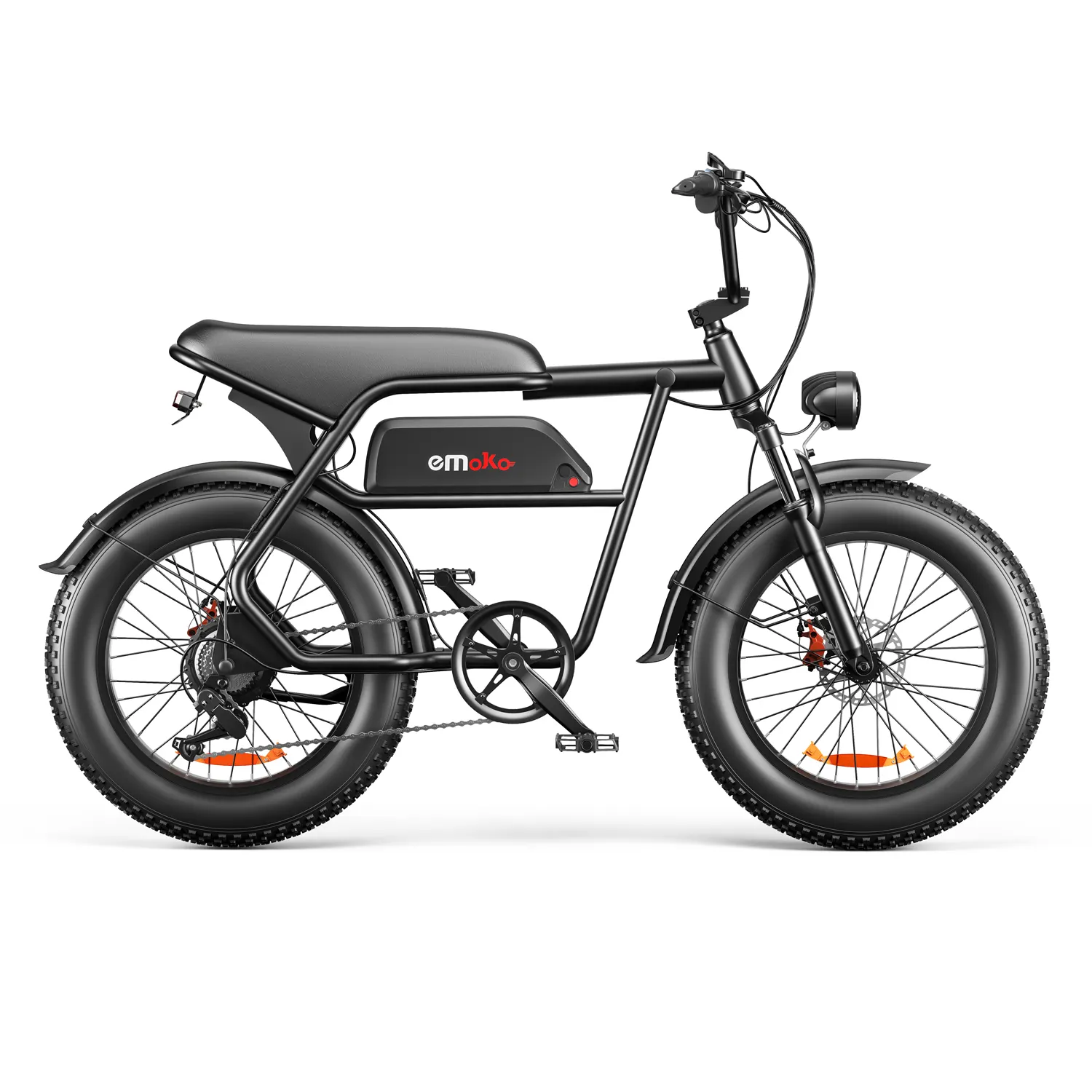 Emoko electric bike 20 inch city bike fat tyre 48V speed 50km 250w motor 2024 new powerful adult teen electric bicycle