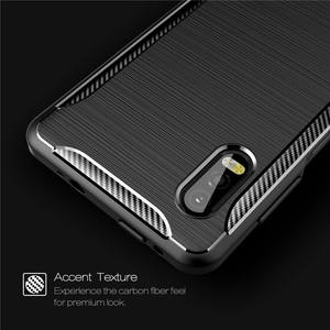 Funda Protectora de Fibra de Carbono y Silicona para Samsung Galaxy Xcover Pro <span class=keywords><strong>Xcover5</strong></span>, Protección Completa, Antigolpes, TPU Suave - Product Image 2