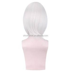 วิกผมคอสเพลย์สีขาวเงินแบบผมสั้นปานกลางสำหรับฮีโร่ออสในโอเวอร์วอชคนใหม่ - Product Image 5
