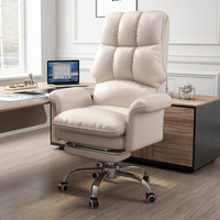 Chaise de bureau ergonomique, Support de corps confortable, mobilier de salon en cuir, chaise de jeu, vente en gros, usine chinoise