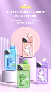 Jouet téléphone portable attrayant au design de dessin animé, idéal pour les jeunes enfants, avec appareil photo, parfait comme cadeau de fête - Product Image 2