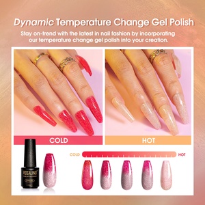 ROSALIND label privé paillettes colorées température couleur changement d'humeur <span class=keywords><strong>semi</strong></span>-<span class=keywords><strong>permanent</strong></span> <span class=keywords><strong>thermique</strong></span> uv gel vernis à ongles pour nail art - Product Image 2