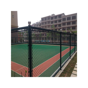 Sử dụng rộng rãi trường thể thao sân chơi Chuỗi liên kết lưới hàng rào thép dệt PVC lớp phủ bóng rổ bóng đá cầu lông Tòa Án - Product Image 6