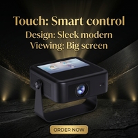 Nuevo Proyector LED A53 de 1920*1080P, 300ANSI Lúmenes, Decodificación de Video 4K, Altavoz de 5W, WiFi de Doble Banda, Proyector Inteligente para Cine en Casa