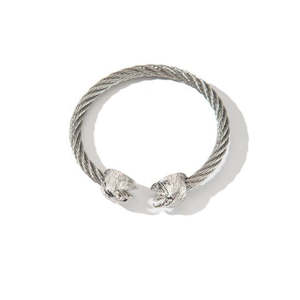 Stainless Steel <b>Bangle</b> PVD Gold Plated Sustainable Resistant Fashion Jewelry - Product Image 1