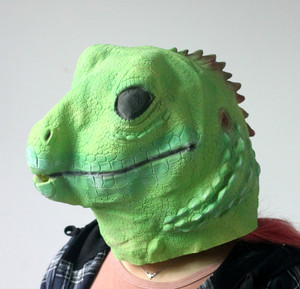 หน้ากากสัตว์ฮาโลวีนแบบสั่งทำ  หน้ากากแมว  หน้ากากยางสัตว์เหมือนจริงสำหรับผู้ใหญ่ - Product Image 2