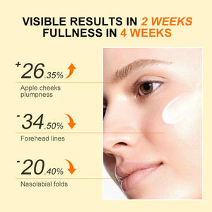 Crème pour le visage anti-âge, anti-rides, liftante et raffermissante, avec logo personnalisé OEM ODM, collagène, rétinol, <span class=keywords><strong>aloe</strong></span> vera, acide hyaluronique, vitamine C - Product Image 2