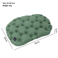 Coussin de bureau simple portable Matériau EVA épaissi Étanche à l'humidité et pliable pour une utilisation en camping intérieur et extérieur
