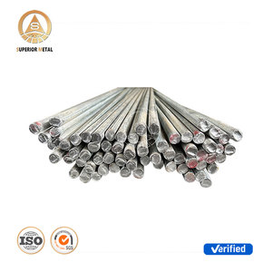 <span class=keywords><strong>ราคา</strong></span>ขายส่งเหล็กเส้นกลมชุบสังกะสีรีดร้อน Q345  แบบดึงเย็น Z120 Z150 ขนาด 3 มม. 20 มม. 30 มม. เหล็กกล้าชุบสังกะสีแบบตัน - Product Image 1