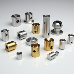 Bán buôn 5 trục chính xác tự động <span class=keywords><strong>Lathe</strong></span> kim loại nhôm Brass thép không gỉ quay <span class=keywords><strong>CNC</strong></span> các bộ phận công - Product Image 1