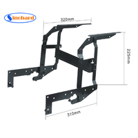Multi Function Adjustable Top Wood Coffee Table Hinge Lifting Gas Spring Table Extension Mechanism