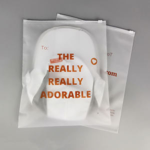 T01-Camiseta de poliester Ziplock, embalaje de ropa, bolsa de plástico - Product Image 3