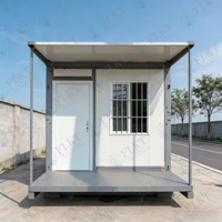 Maison conteneur modulaire de luxe préfabriquée FLKT à double aile extensible et pliable