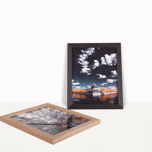 B & c אמנות מותאמת אישית לסביבה שחורה עץ פלסטיק מסגרת תמונה 4 x6 5 x7 6 5 x7 6 x8 אינץ 'חדש קלאסי - Product Image 3