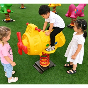 Caballito Balancín de Plástico Personalizable en Oferta, Gran Juguete de Resorte para Parques Comunitarios, Jardines de Infancia y Áreas de Juego al Aire Libre - Product Image 2