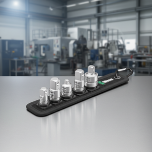 Juego de Adaptadores de Acero Cromo-Vanadio Wera de 5 Piezas, Kit de Conversión Profesional OEM Operado a Mano para Compatibilidad con Puntas de Destornillador - Product Image 4