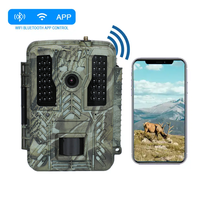 Viseur thermique extérieur BSTCAM avec connexion par point et version WiFi, contrôle par application, vidéo 4K 48MP, portée IR 30m/92ft, pour la chasse manuelle sans fil
