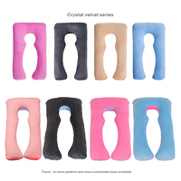Oreiller de grossesse en forme de U, soutien complet du corps pour dormir, mousse à mémoire de forme ergonomique, soulagement des douleurs dorsales, allaitement