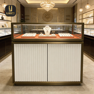 Solución Personalizada de Exhibición de Joyería LED con Diseño Moderno, Desde Concepto 3D Hasta Instalación Global ODM para Tiendas Emblemáticas - Product Image 5