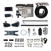 WINFULL Calentador de Agua de 12V 6KW con Termostato, Nuevo Calentador de Estacionamiento de Diésel para Coche, Camión, RV, Barcos, Certificado CE, 1 Año de Garantía